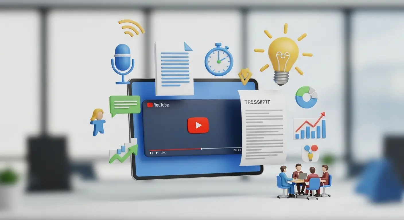 Mengapa YouTube Transcript Generator Penting untuk Notulen Rapat
