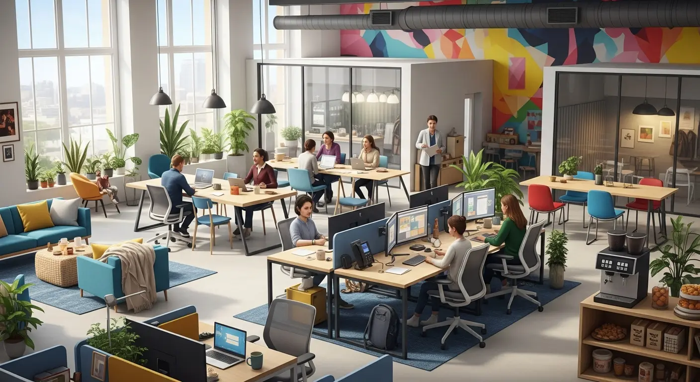 Lingkungan Kerja yang Nyaman Meningkatkan Produktivitas