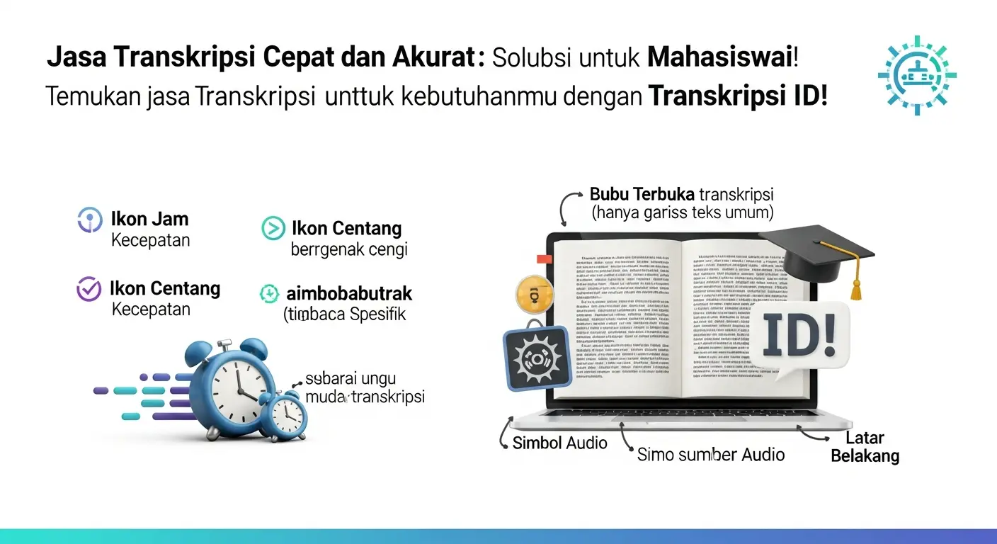 Jasa Transkripsi Cepat dan Akurat: Solusi Terbaik untuk Mahasiswa!