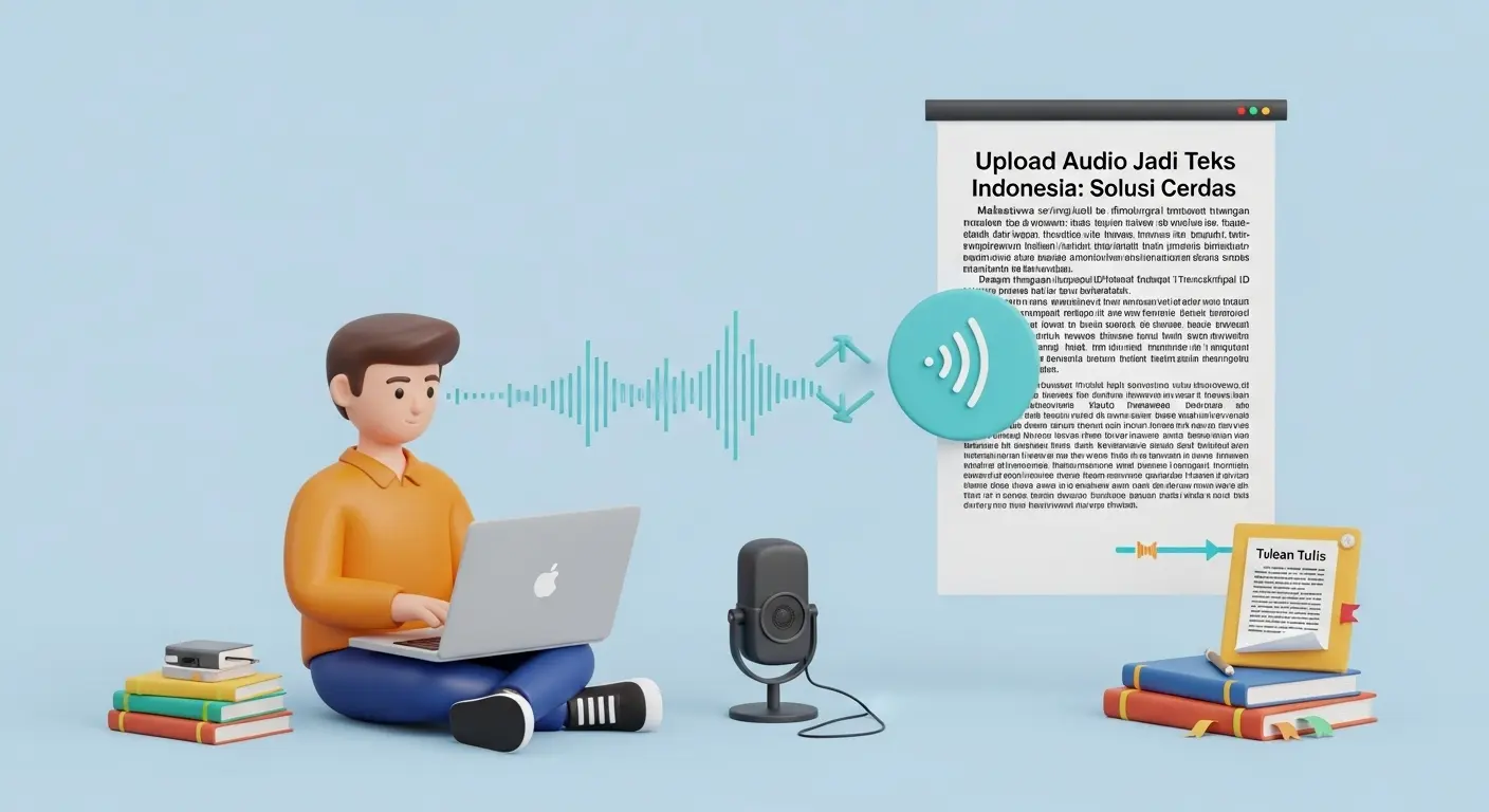 Upload Audio Jadi Teks Indonesia: Solusi Cerdas Mahasiswa