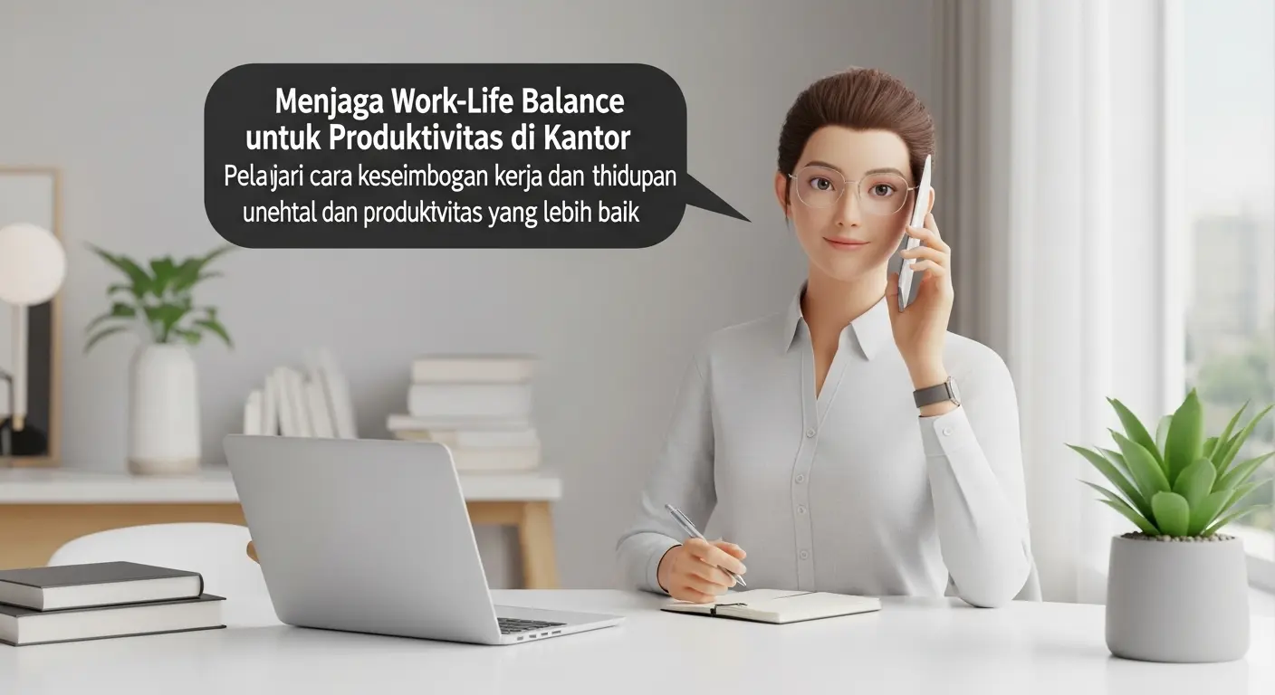 Menjaga Work-Life Balance untuk Produktivitas di Kantor