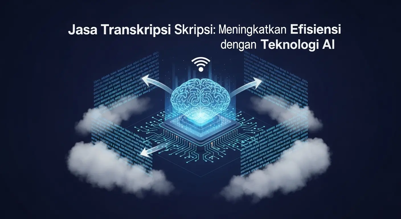 Jasa Transkripsi Skripsi: Meningkatkan Efisiensi dengan Teknologi AI
