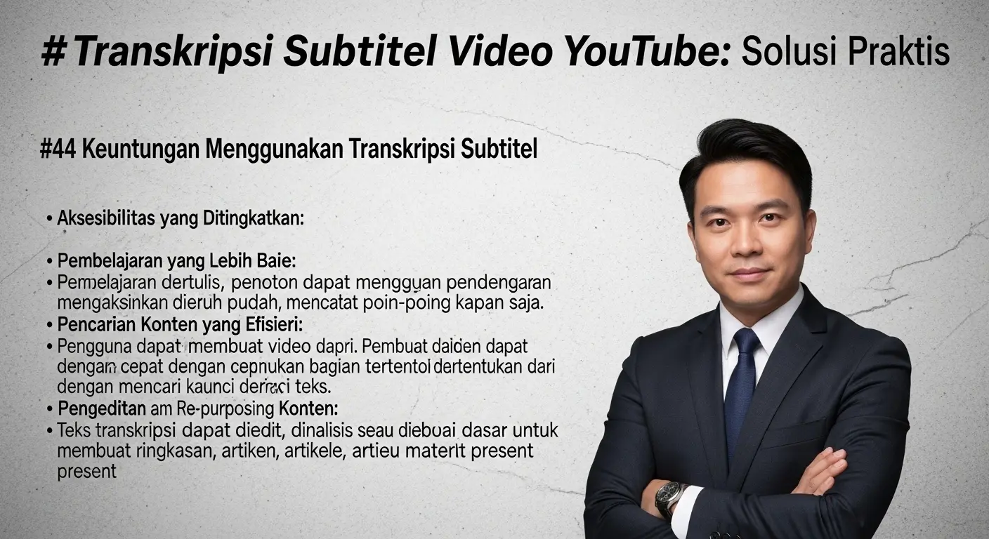 Transkripsi Subtitel Video YouTube: Solusi Praktis