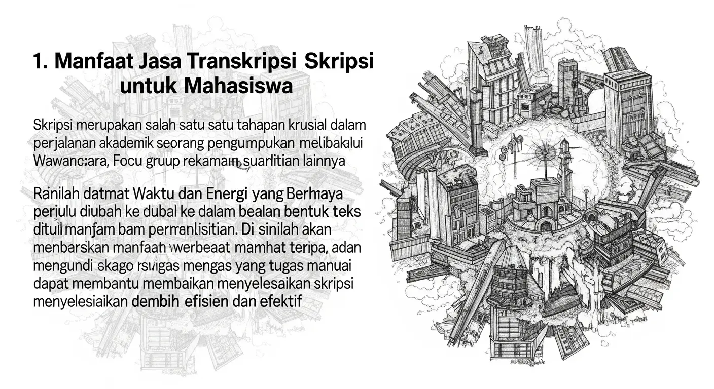 Manfaat Jasa Transkripsi Skripsi untuk Mahasiswa