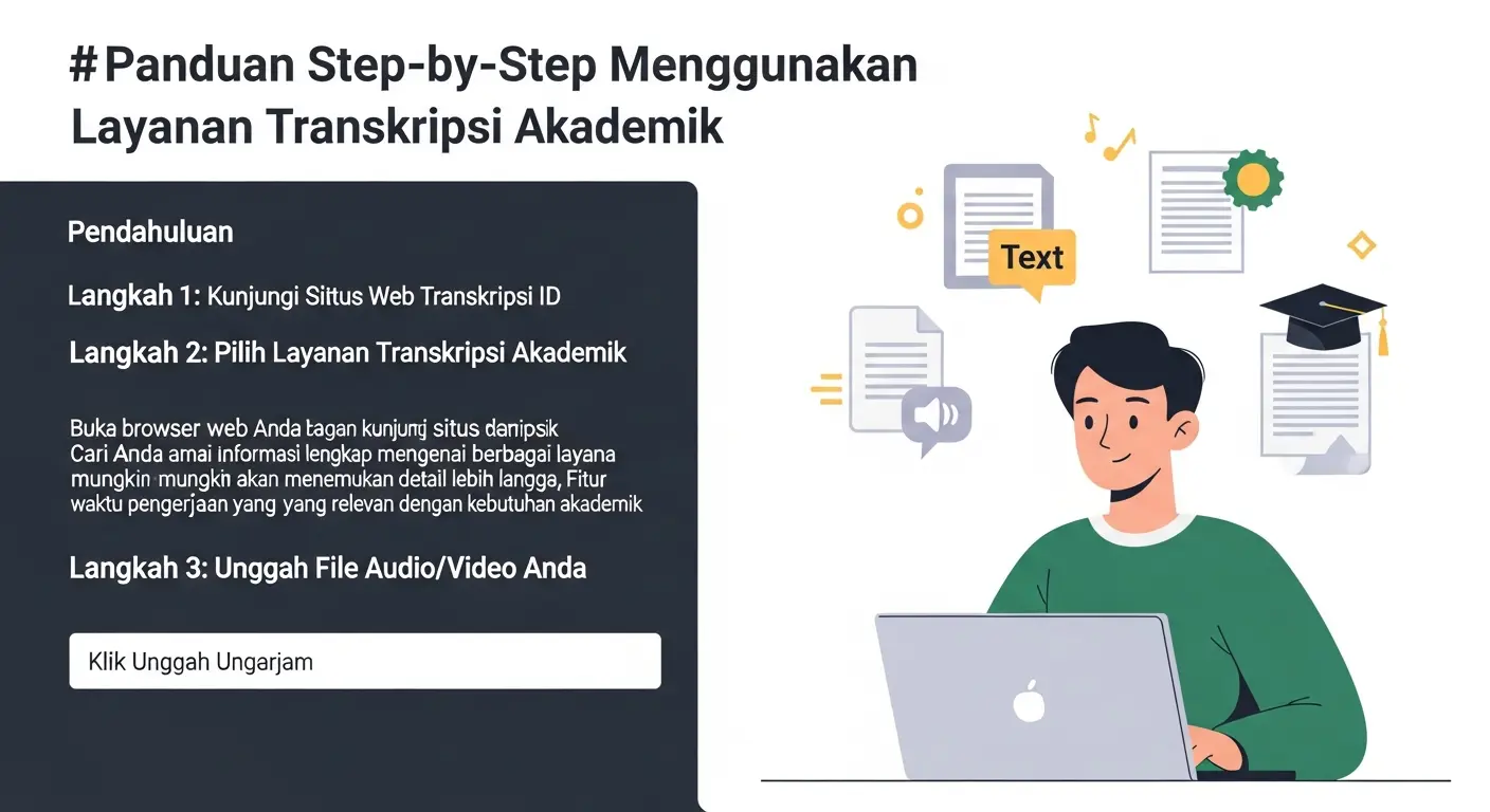 Layanan Transkripsi Akademik: Panduan Step-by-Step