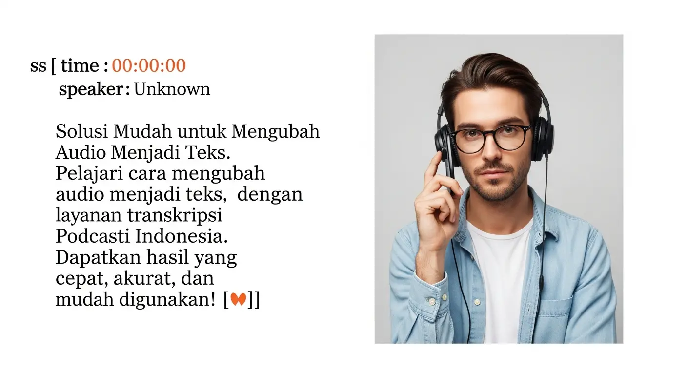 Transkripsi Podcast Indonesia: Solusi Mudah untuk Mengubah Audio Menjadi Teks