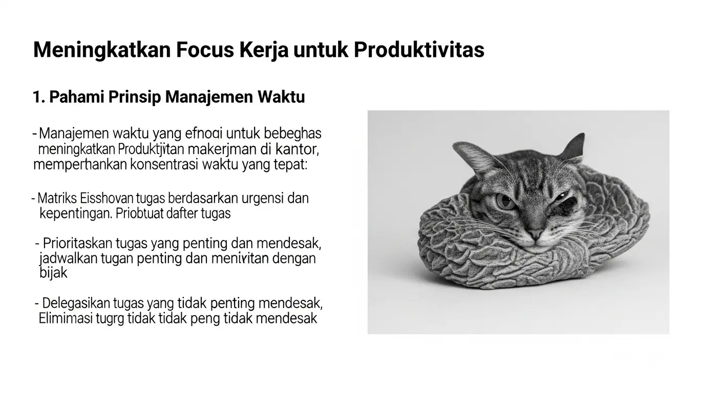 Meningkatkan Fokus Kerja untuk Produktivitas Optimalkan