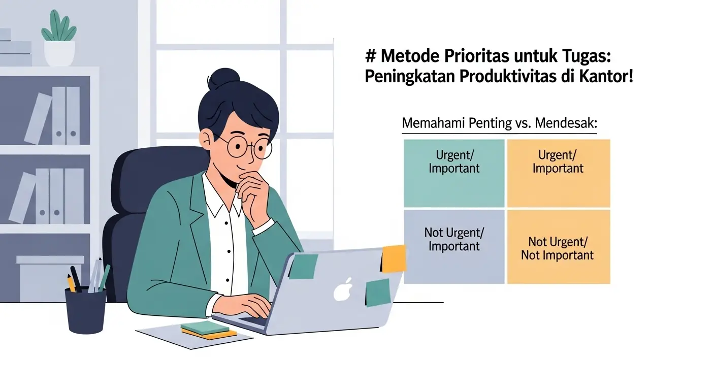 Metode Prioritas untuk Tugas: Peningkatan Produktivitas di Kantor