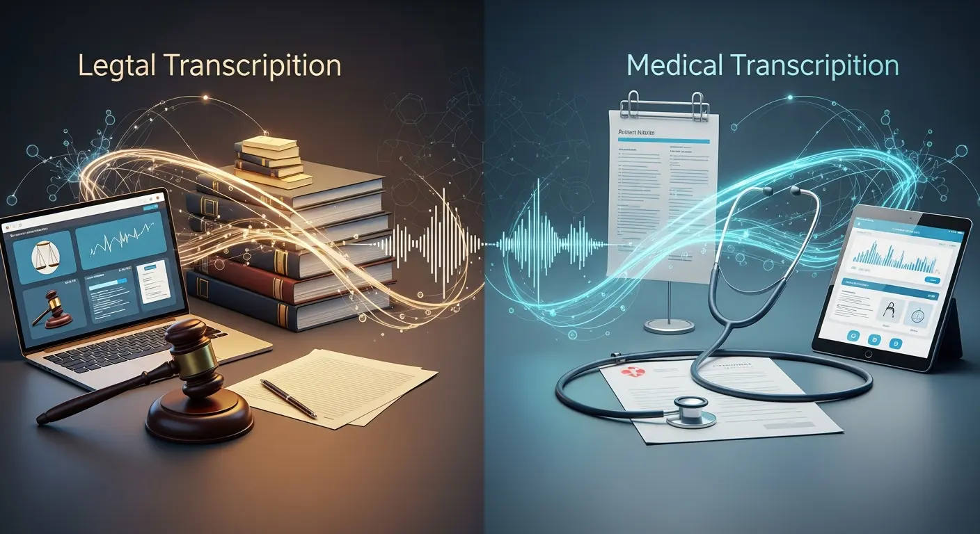 Jasa Transkripsi Hukum dan Medis: Solusi Otomatis untuk Kebutuhan Anda