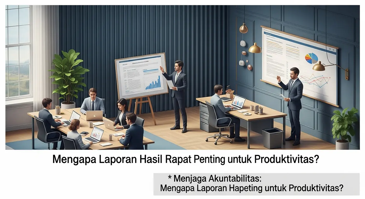 Meningkatkan Produktivitas di Kantor dengan Menggunakan Contoh Laporan Hasil Rapat