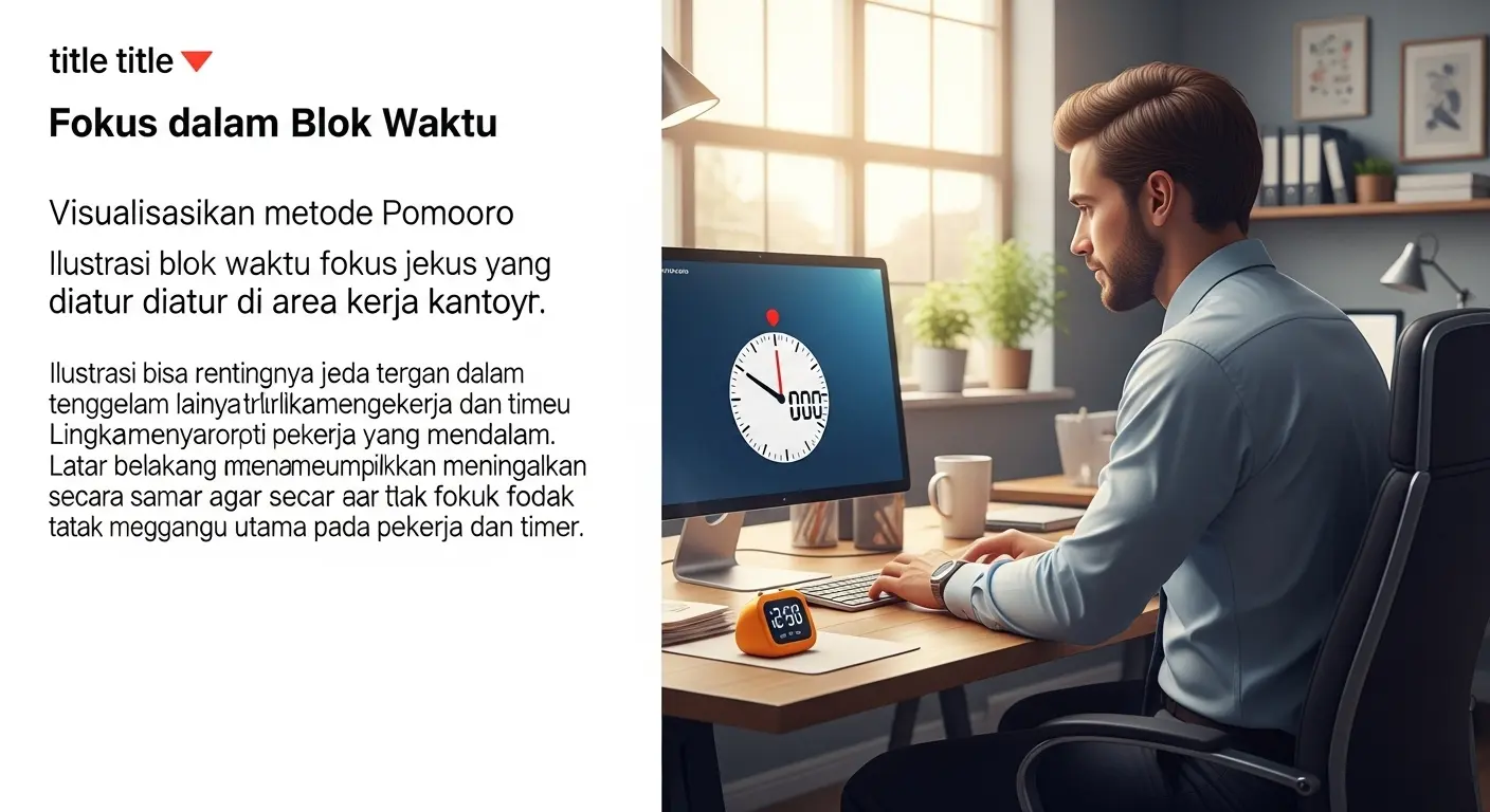 Teknik Pomodoro untuk Produktivitas di Kantor