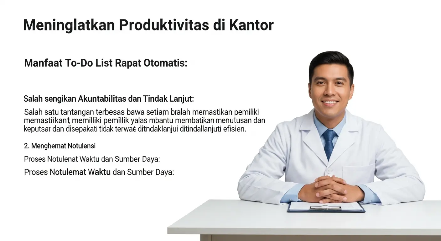 Meningkatkan Produktivitas di Kantor dengan To-Do List Rapat Otomatis