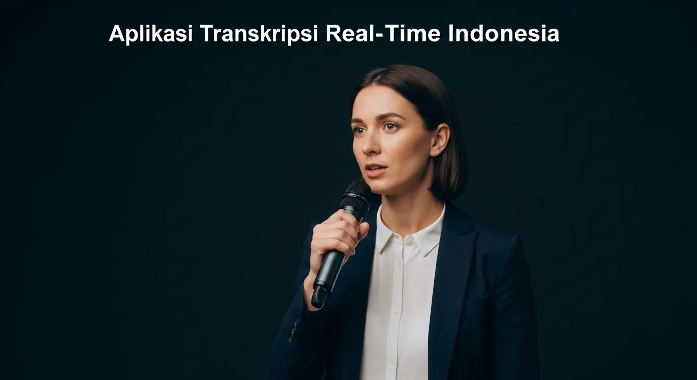 Aplikasi Transkripsi Real-Time Indonesia: Solusi Cerdas