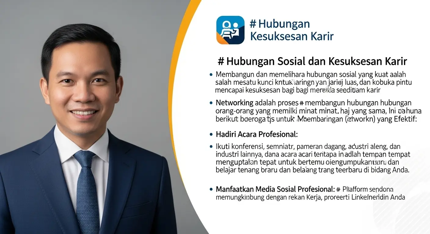 Hubungan Sosial dan Kesuksesan Karir