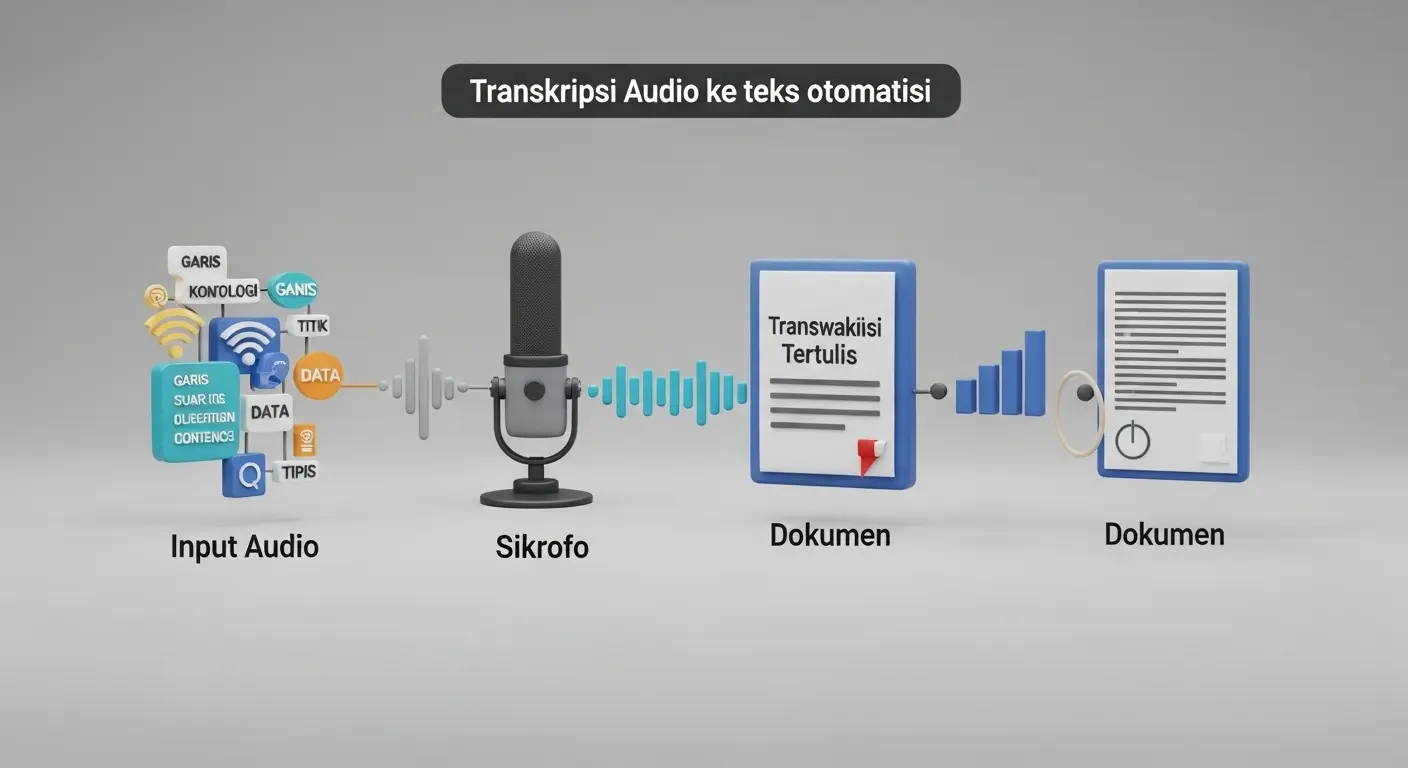 Cara Transkripsi Audio ke Teks Otomatis: Panduan Lengkap