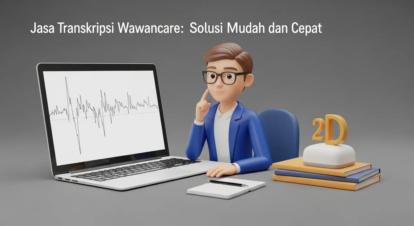 Jasa Transkripsi Wawancara: Solusi Mudah dan Cepat