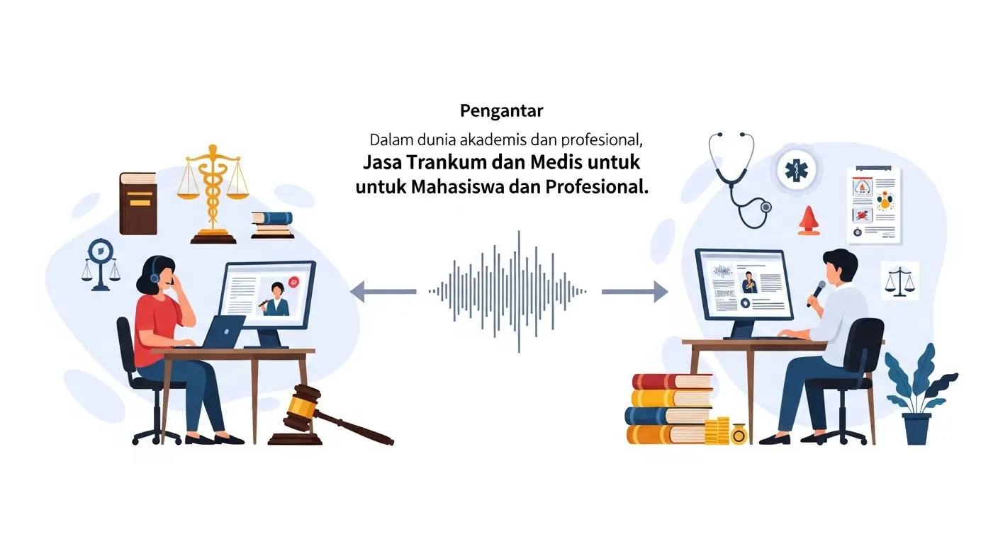 Jasa Transkripsi Hukum dan Medis untuk Mahasiswa