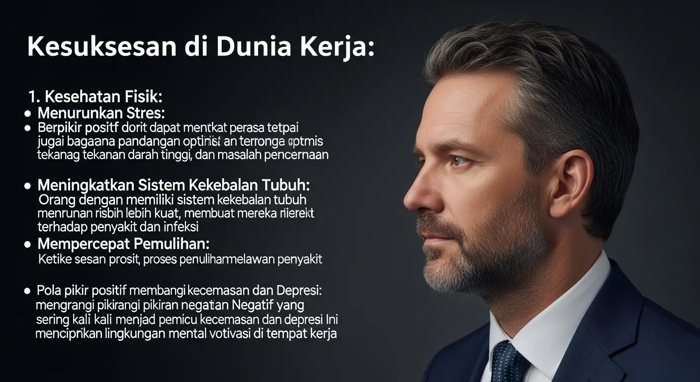 Kesuksesan di Dunia Kerja: Berpikir Positif