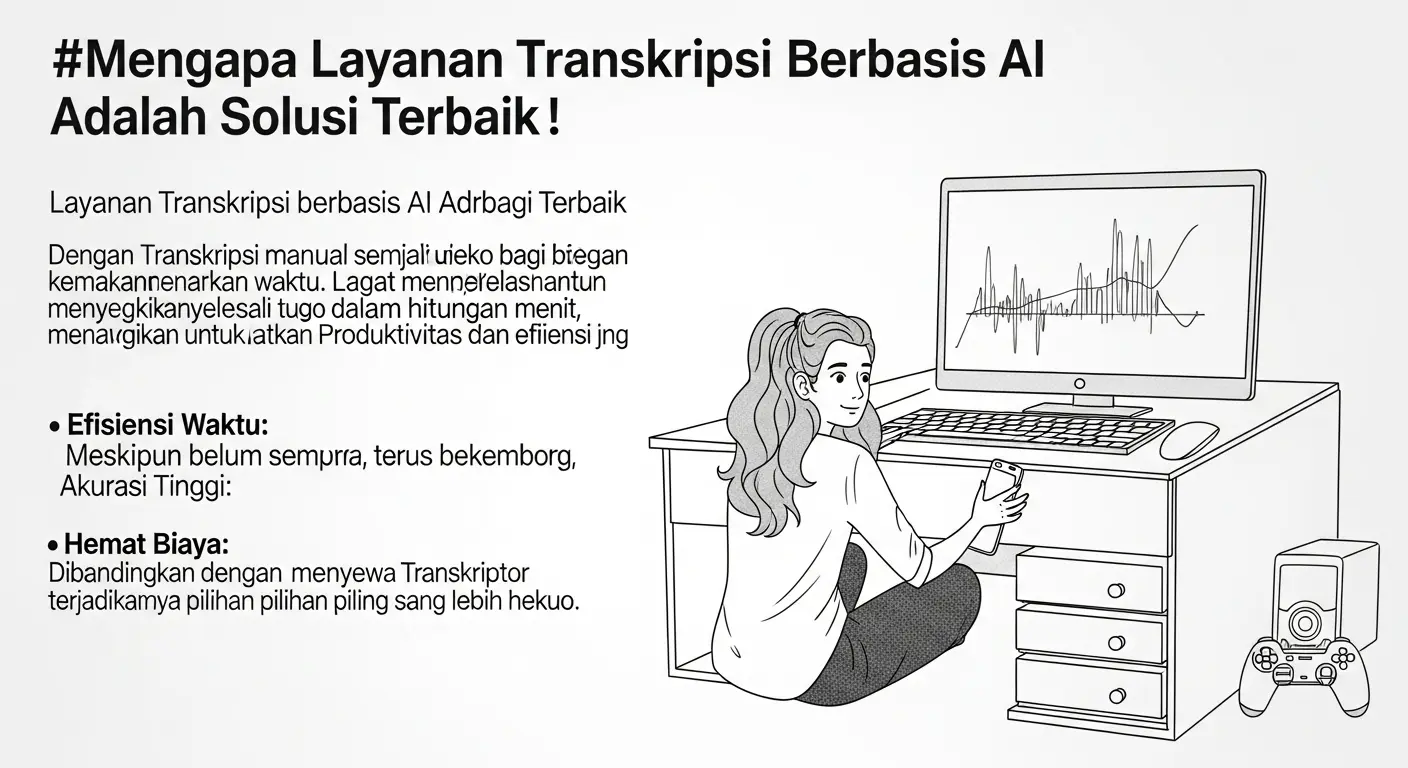 Mengapa Layanan Transkripsi Berbasis AI Adalah Solusi Terbaik