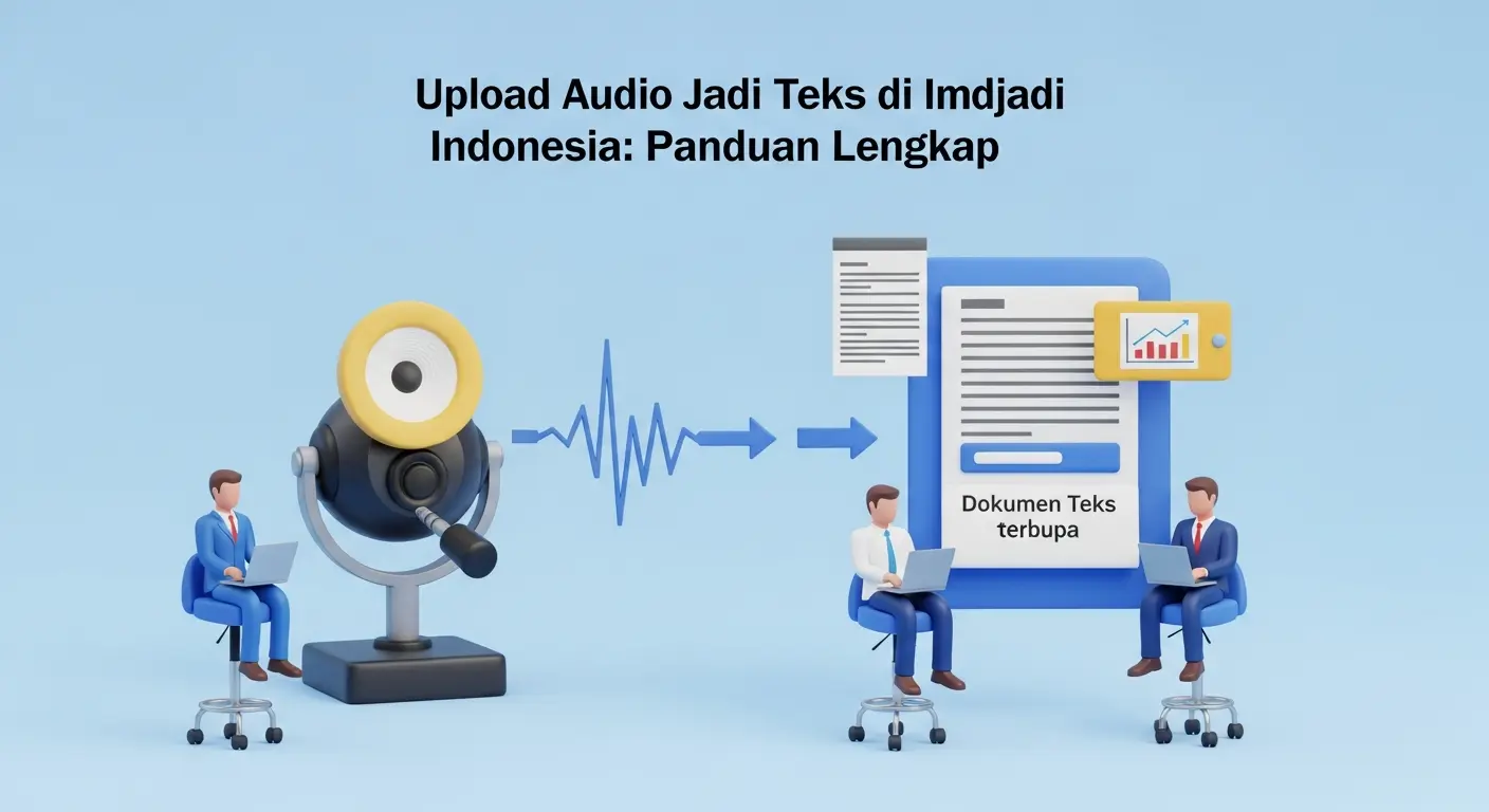 Upload Audio Jadi Teks di Indonesia: Panduan Lengkap