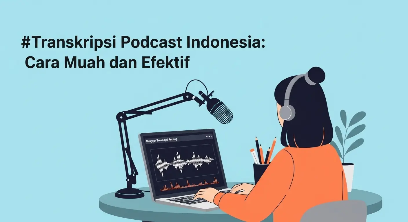 Transkripsi Podcast Indonesia: Cara Mudah dan Efektif