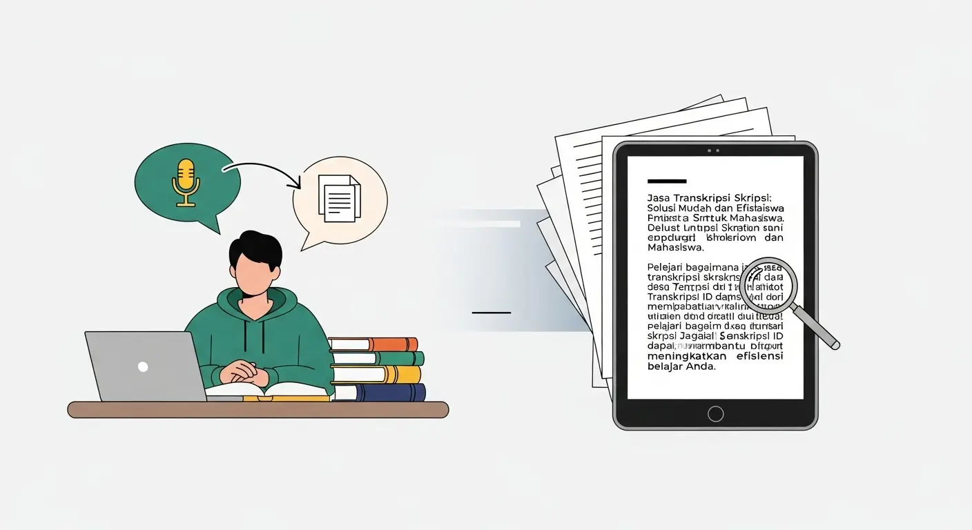 Jasa Transkripsi Skripsi: Solusi Mudah dan Efisien untuk Mahasiswa
