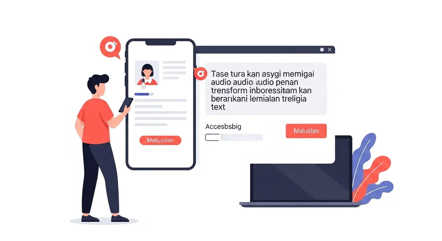 Konversi Audio ke Teks Bahasa Indonesia: Solusi Praktis untuk Transkripsi