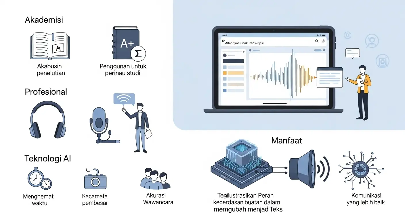 Layanan Transkripsi Audio ke Teks: Solusi Cerdas untuk Kebutuhan Akademis