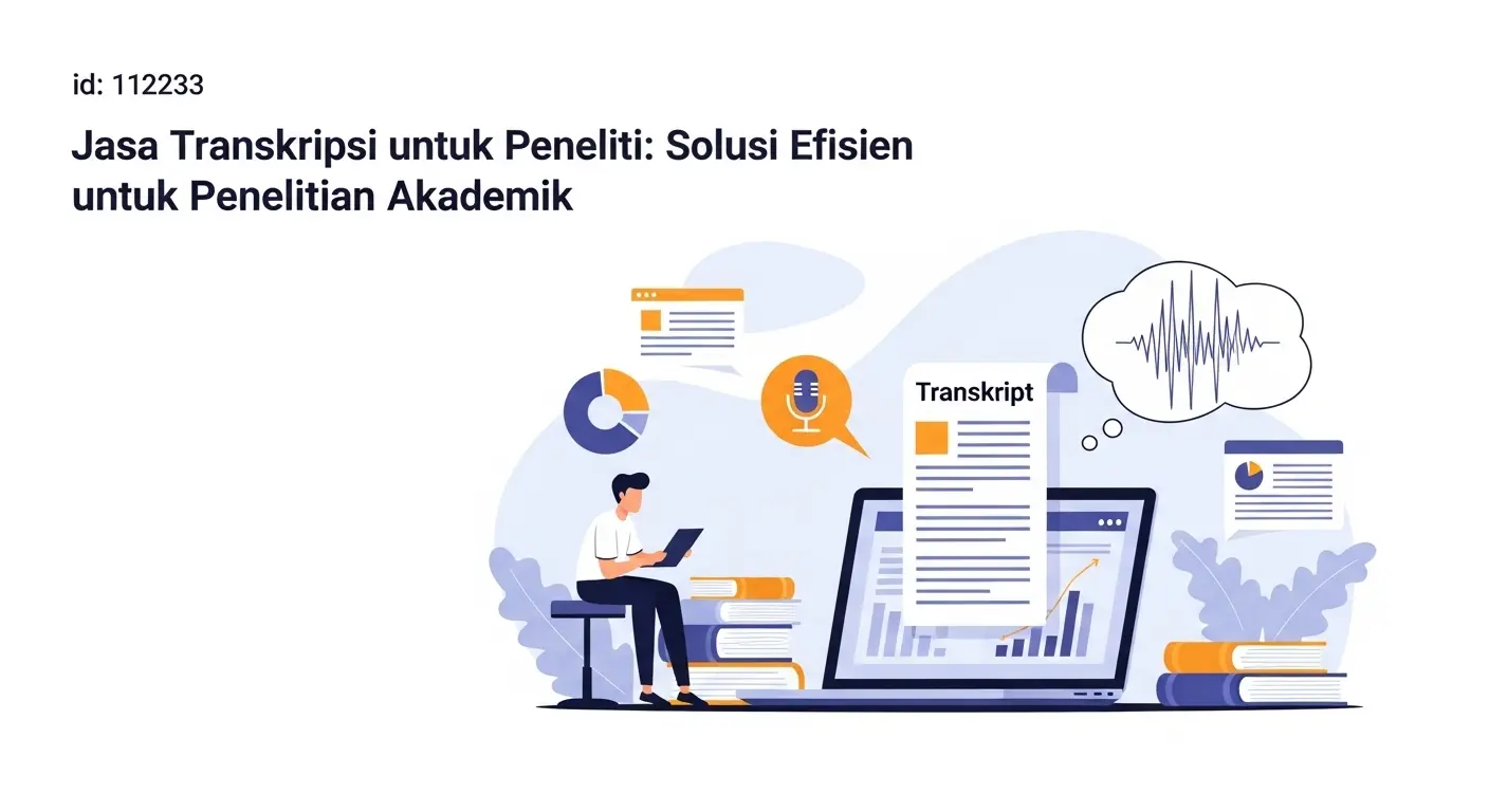 Jasa Transkripsi untuk Peneliti: Solusi Efisien untuk Penelitian Akademik