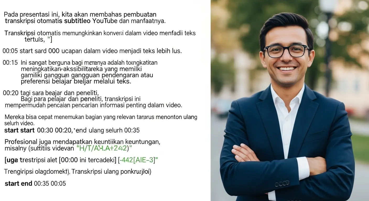 Transkripsi Subtitel Video YouTube: Pembuatan Otomatis dan Manfaatnya