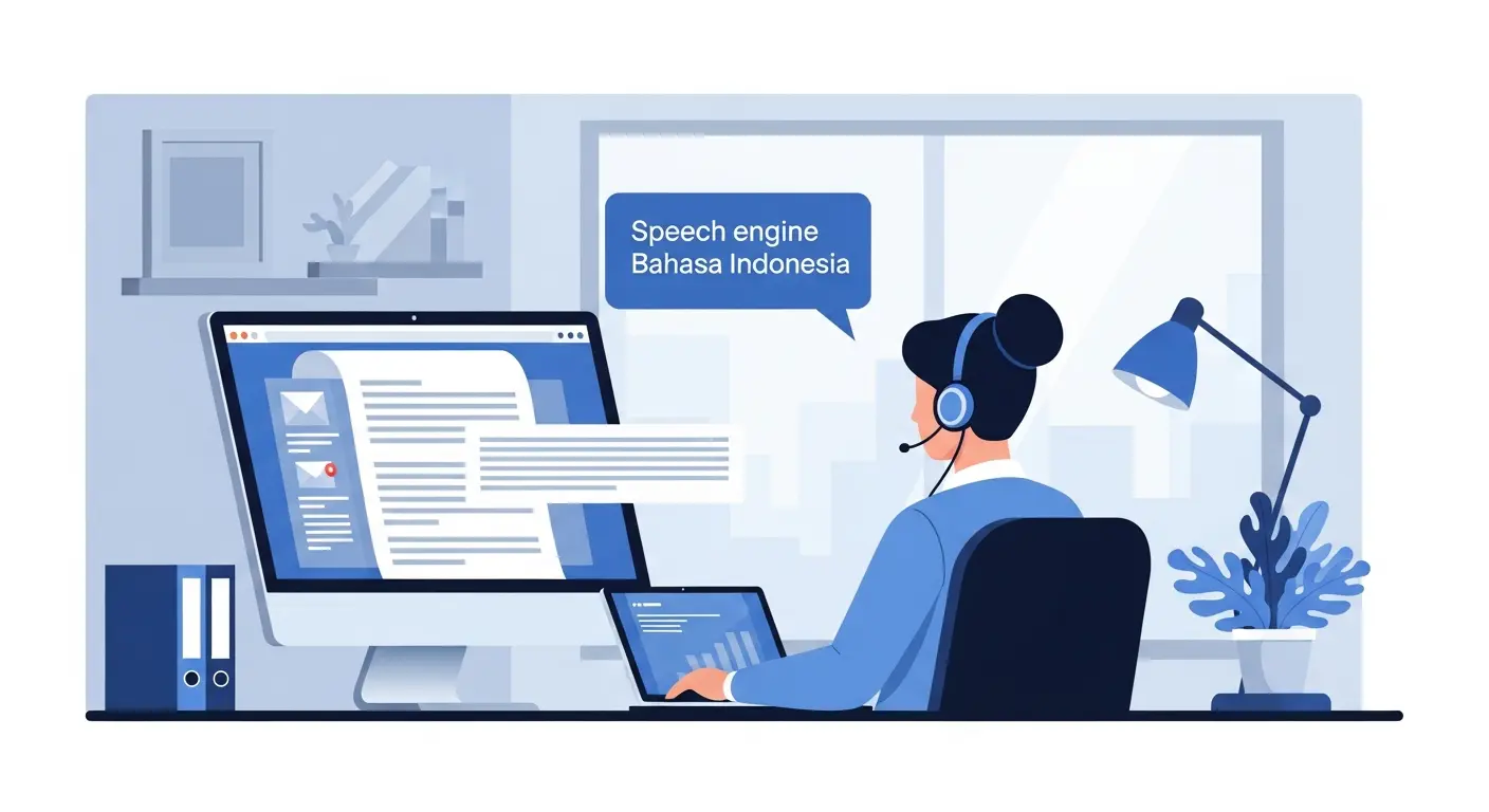 Meningkatkan Produktivitas di Kantor dengan Speech Engine Bahasa Indonesia