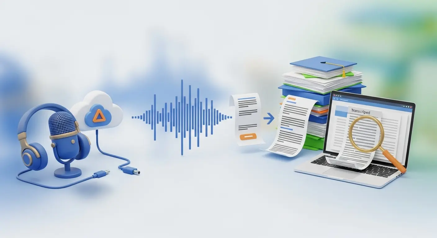 Layanan Transkripsi Akademik: Mudahnya Ubah Audio Jadi Teks