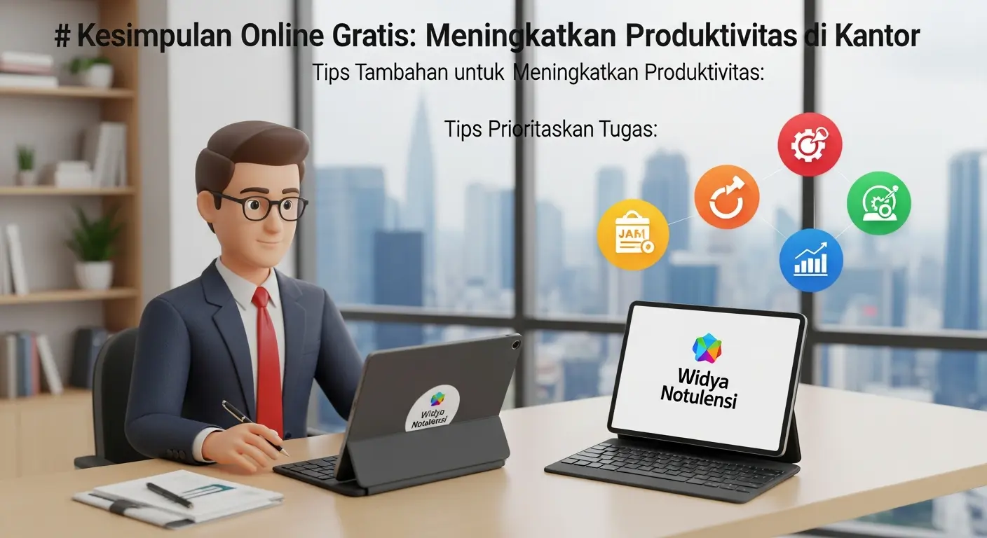Kesimpulan Online Gratis: Meningkatkan Produktivitas di Kantor