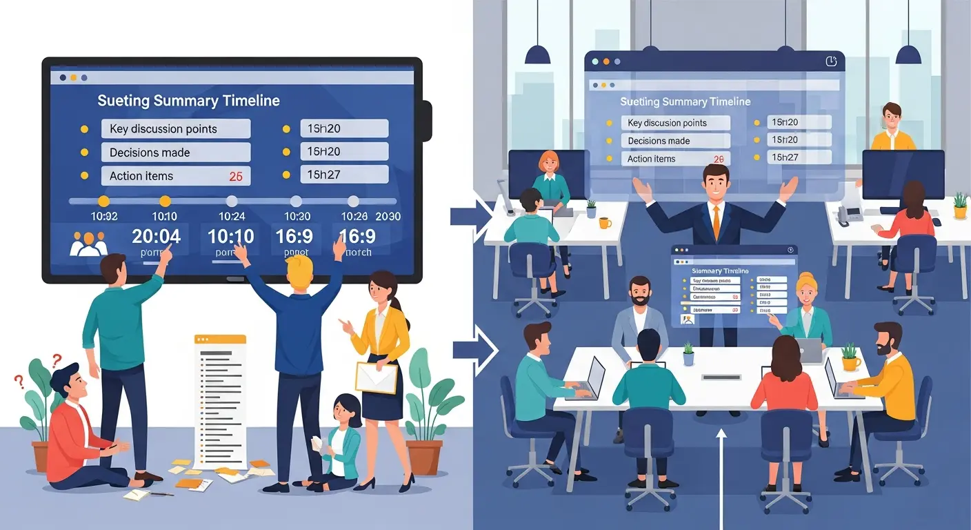 Meningkatkan Produktivitas di Kantor Melalui Summary Timeline Rapat