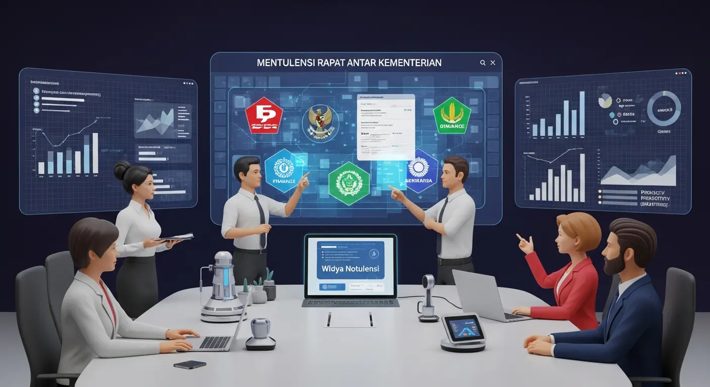 Meningkatkan Produktivitas di Kantor Melalui Notulensi Rapat Antar Kementerian