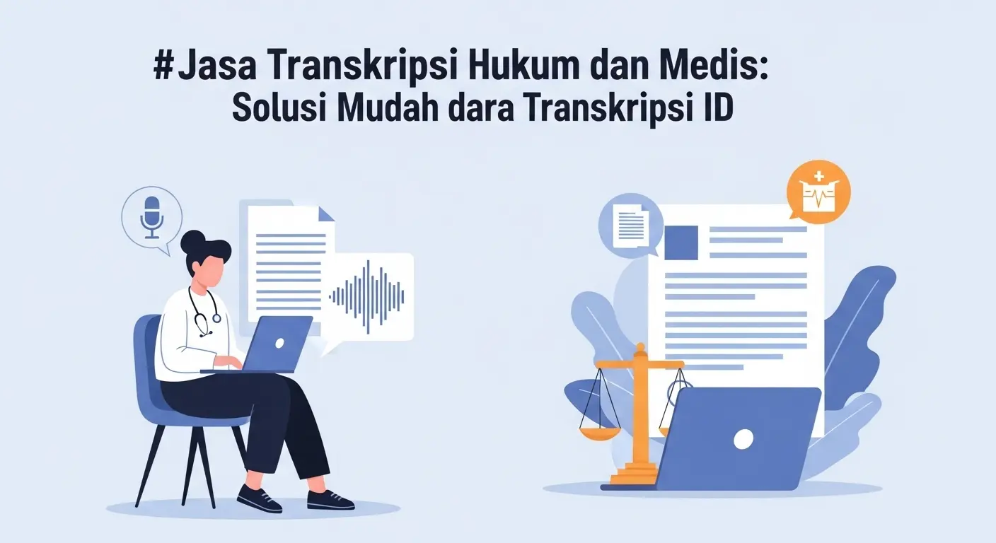 Jasa Transkripsi Hukum dan Medis: Solusi Mudah dari Transkripsi ID