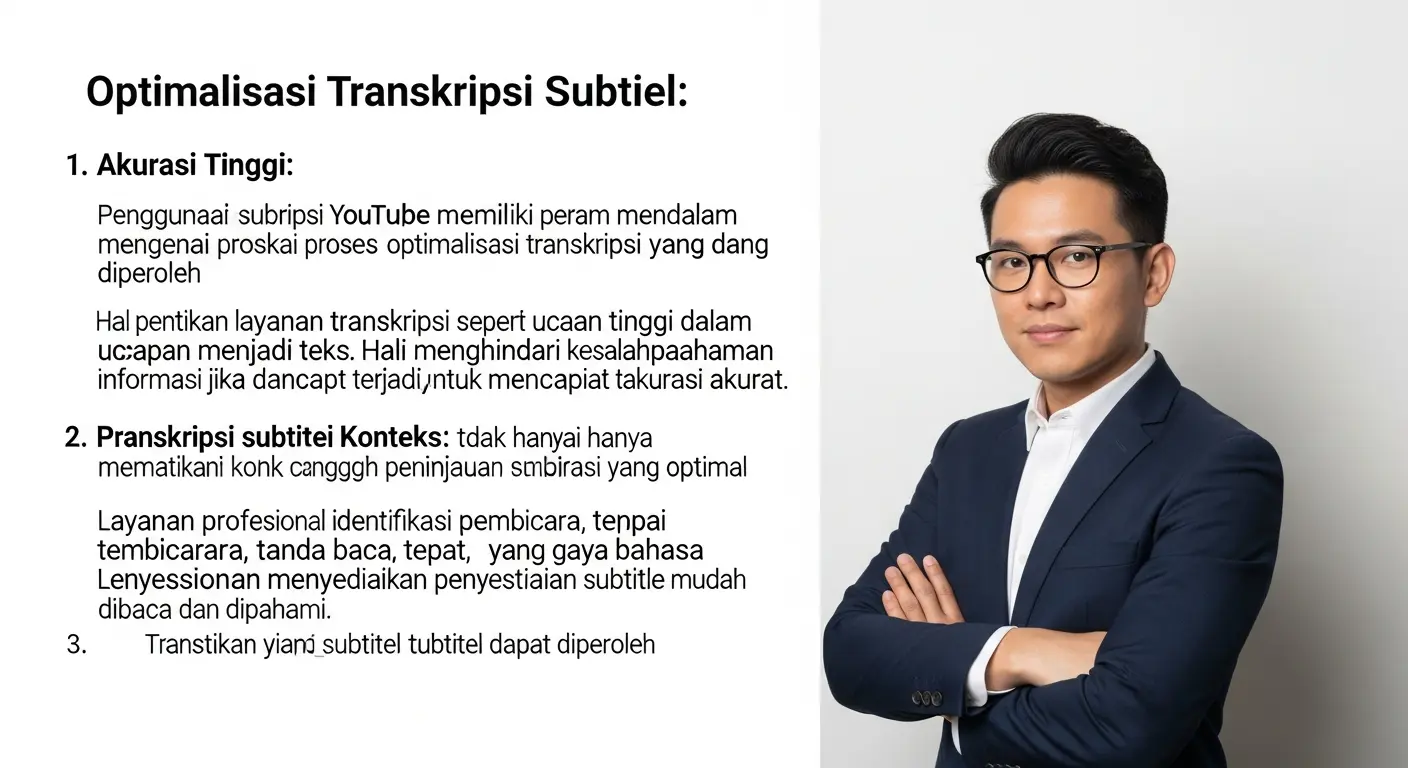 Transkripsi Subtitel Video YouTube: Optimalisasi dan Manfaat