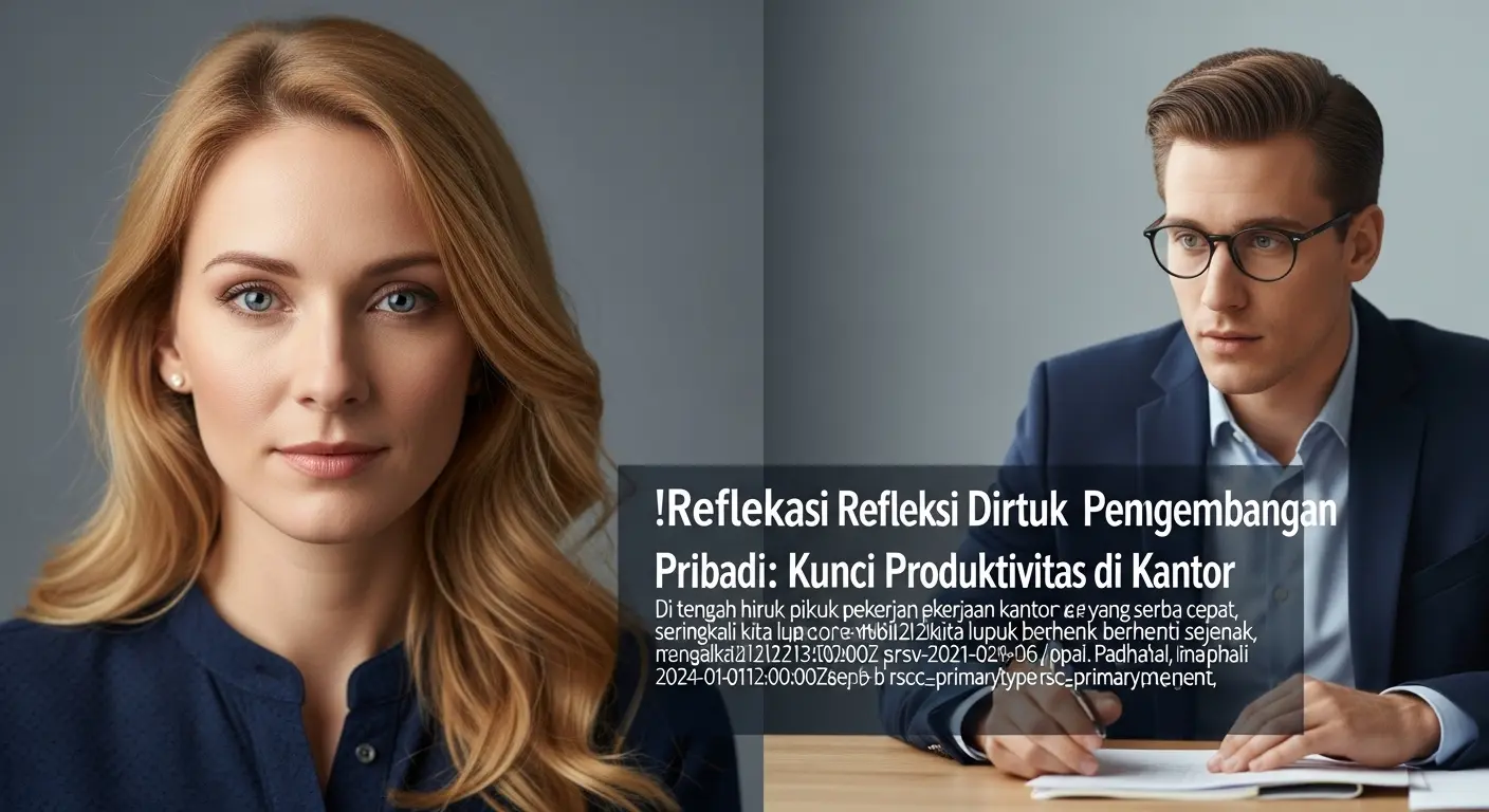 Refleksi Diri untuk Pengembangan Pribadi: Kunci Produktivitas di Kantor
