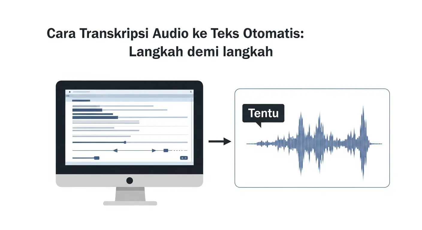 Cara Transkripsi Audio ke Teks Otomatis: langkah demi langkah