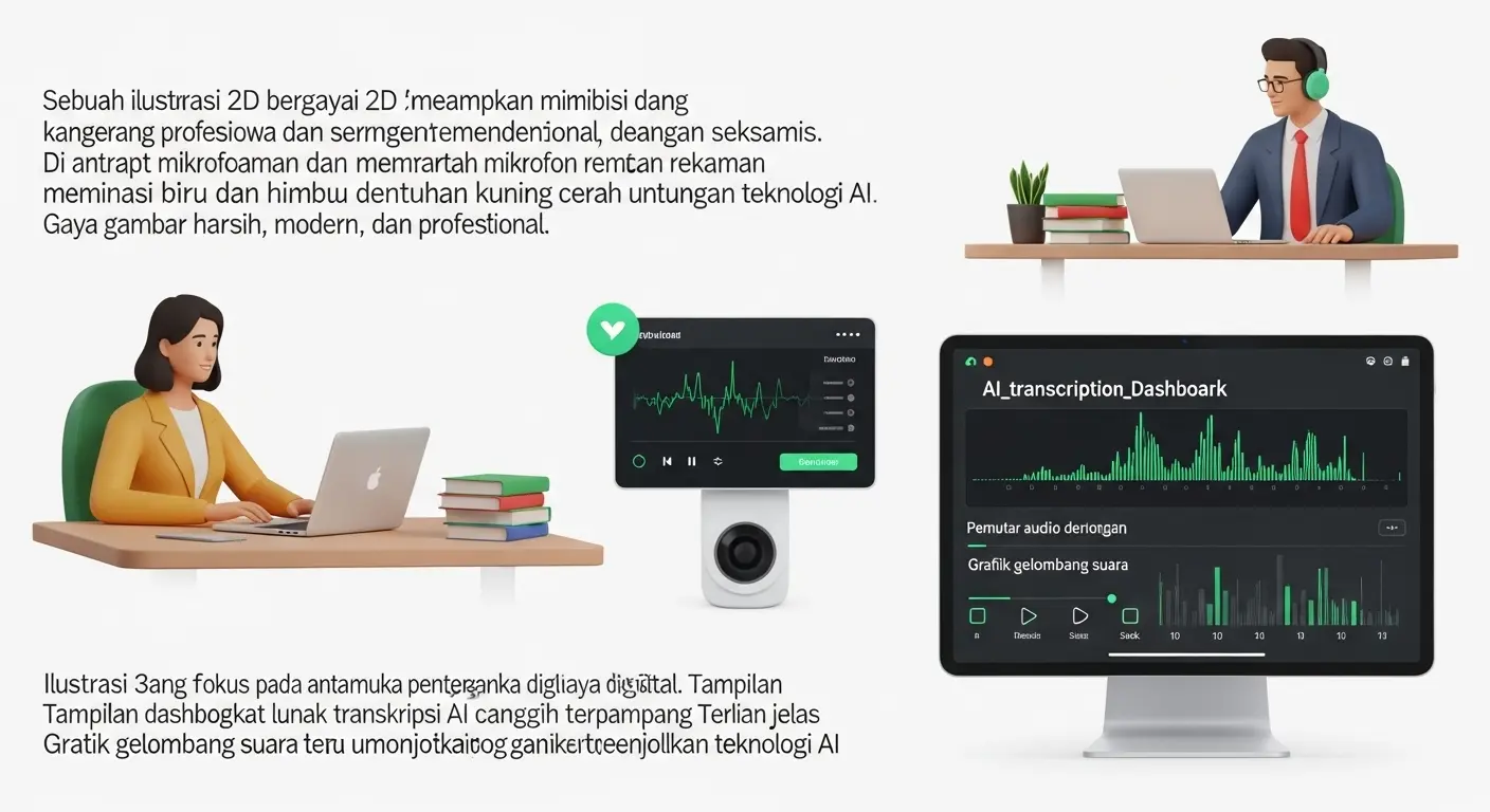 Jasa Transkripsi Wawancara: Solusi Cerdas untuk Mahasiswa dan Profesional