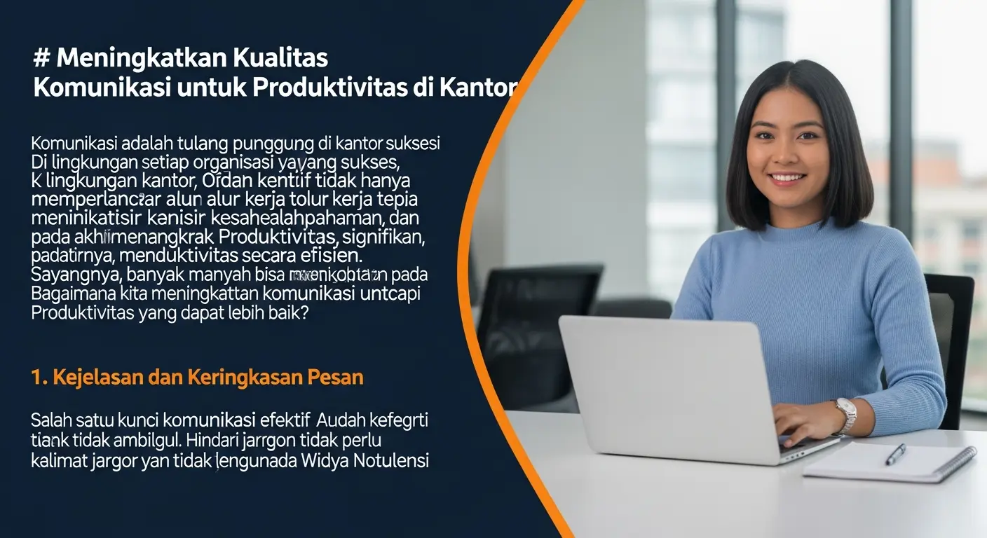 Meningkatkan Kualitas Komunikasi untuk Produktivitas di Kantor