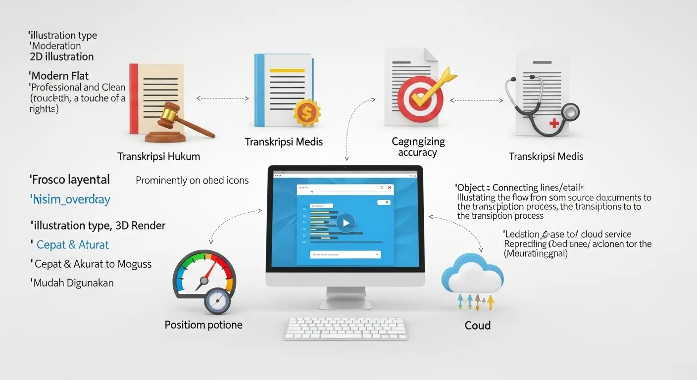 Jasa Transkripsi Hukum dan Medis untuk Efisiensi Optimal