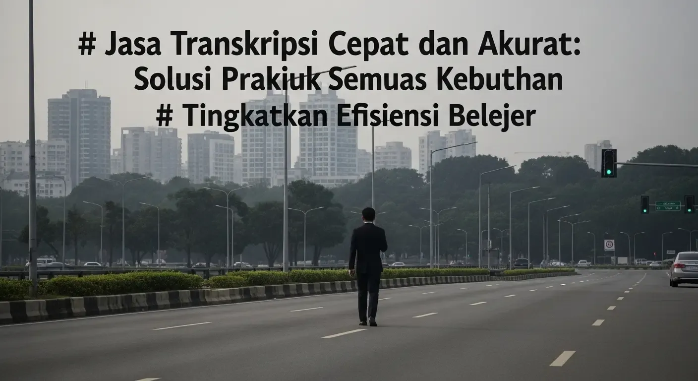 Jasa Transkripsi Cepat dan Akurat: Solusi Praktis untuk Semua Kebutuhan