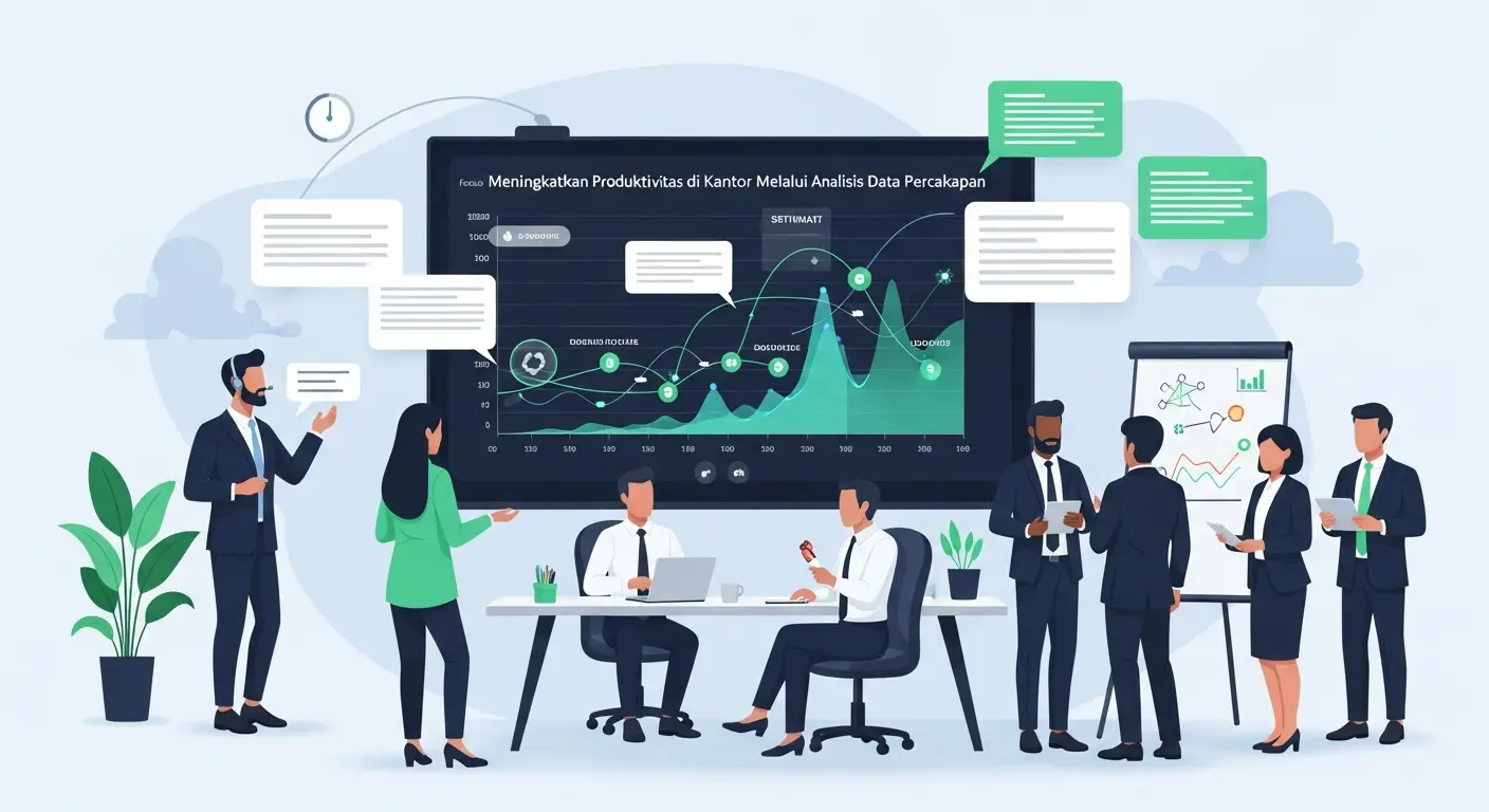 Meningkatkan Produktivitas di Kantor Melalui Analisis Data Percakapan