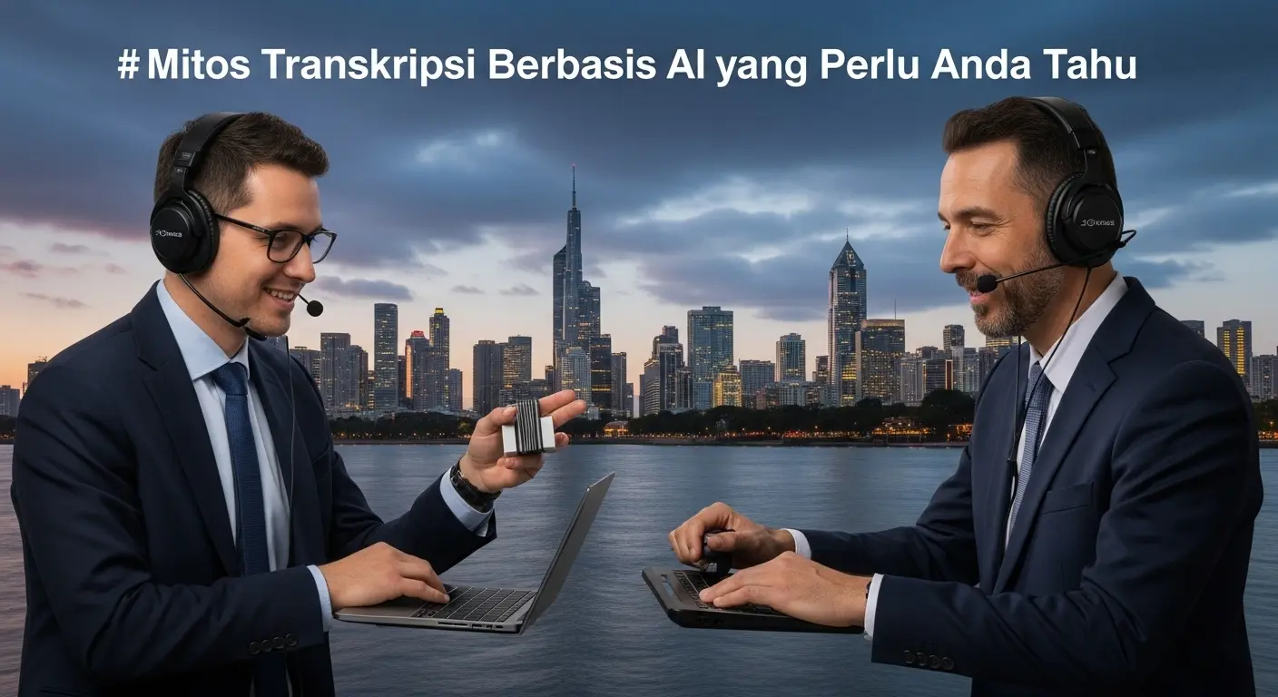 Mitos Transkripsi Berbasis AI yang Perlu Anda Tahu