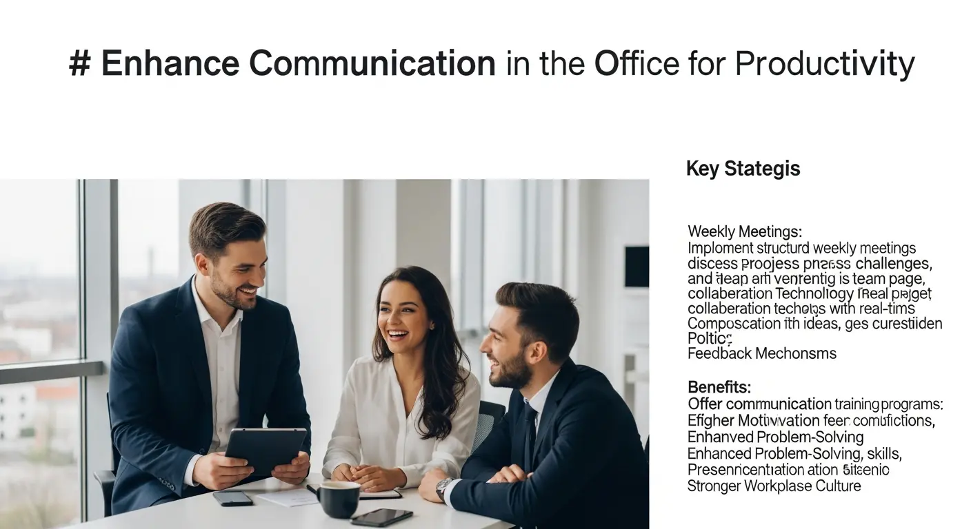 Meningkatkan Komunikasi di Kantor untuk Produktivitas