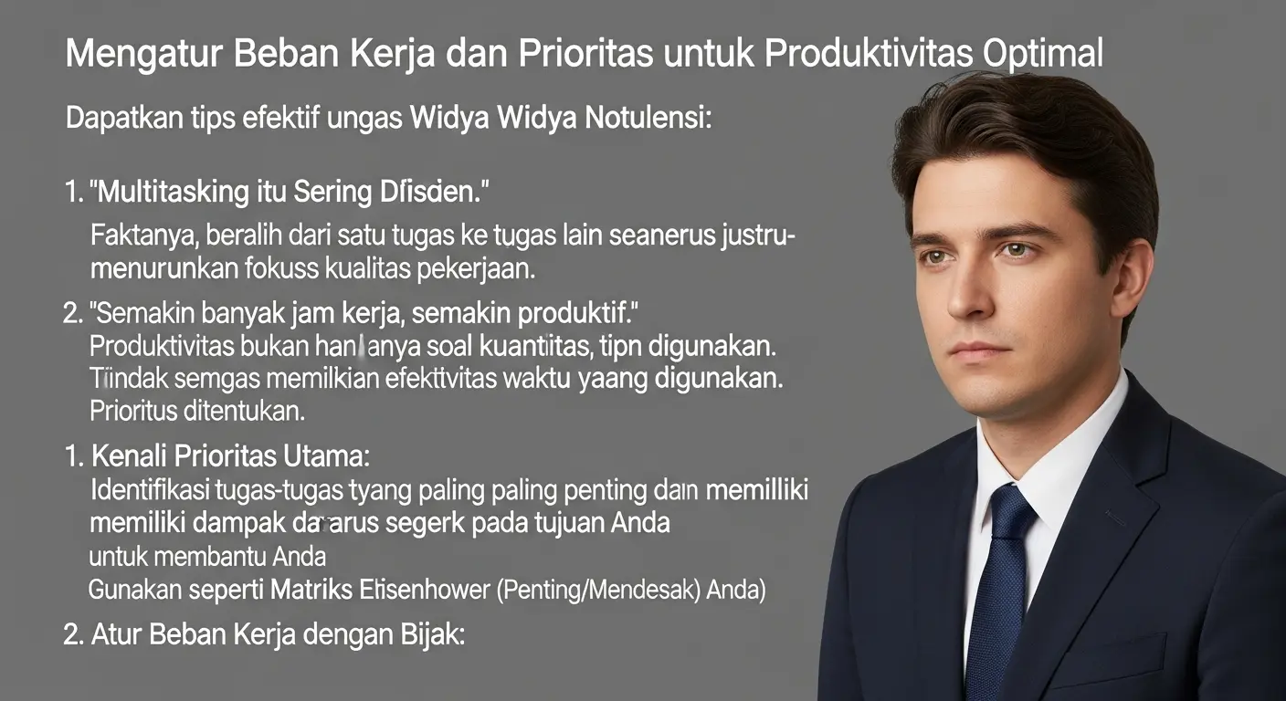 Mengatur Beban Kerja dan Prioritas untuk Produktivitas Optimal
