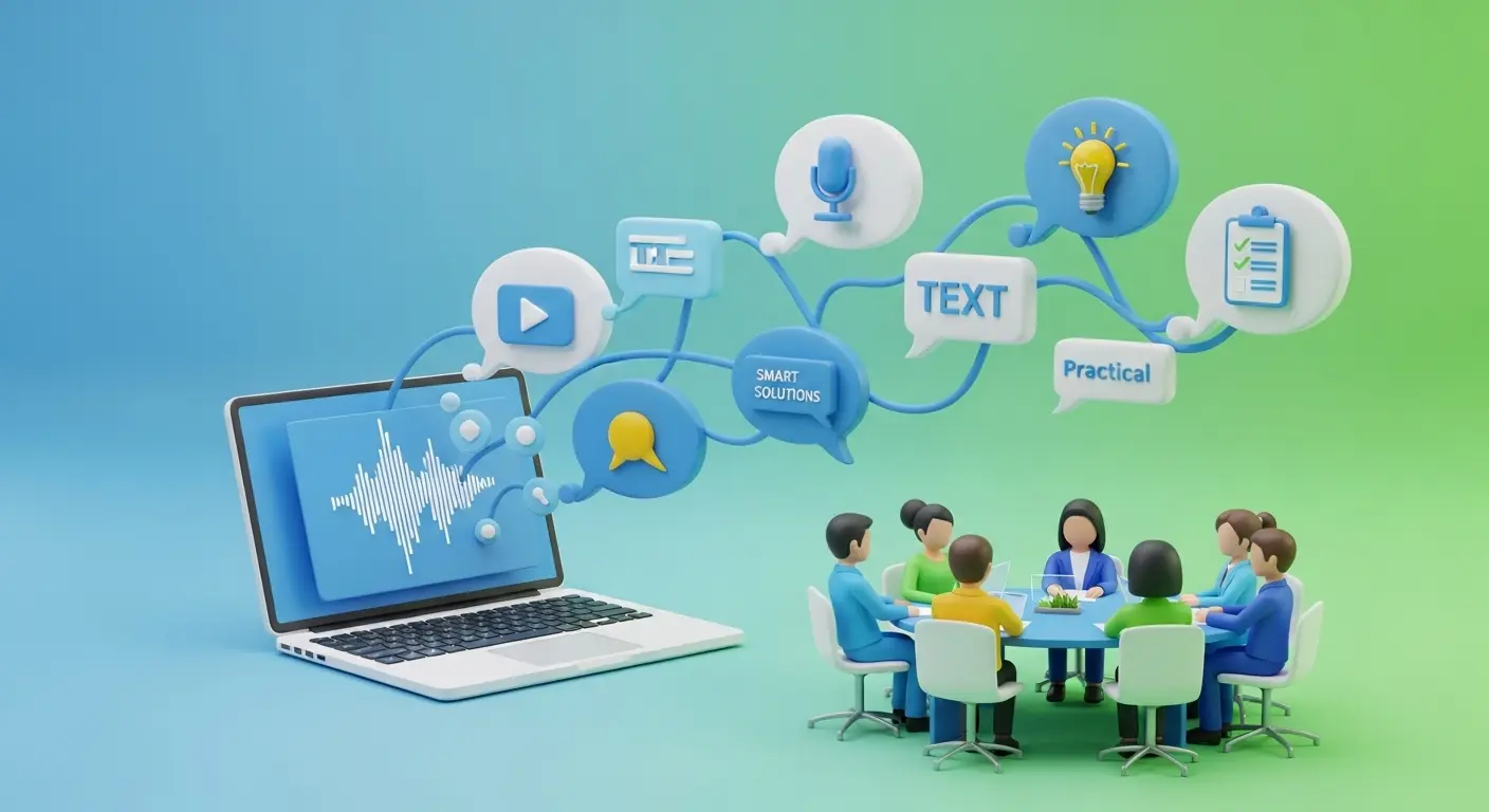 Transkripsi Video Meeting Online: Solusi Cerdas dan Praktis