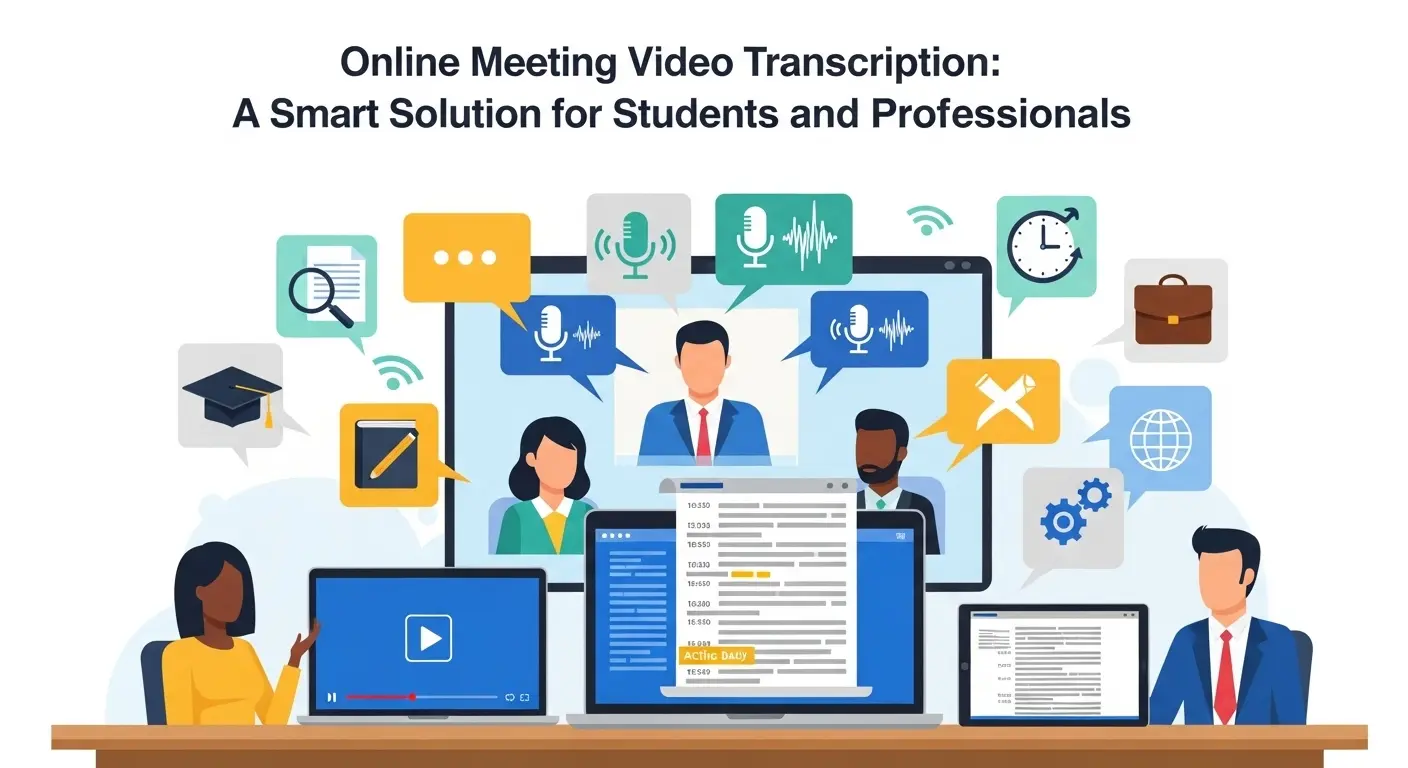 Transkripsi Video Meeting Online: Solusi Cerdas untuk Mahasiswa dan Profesional