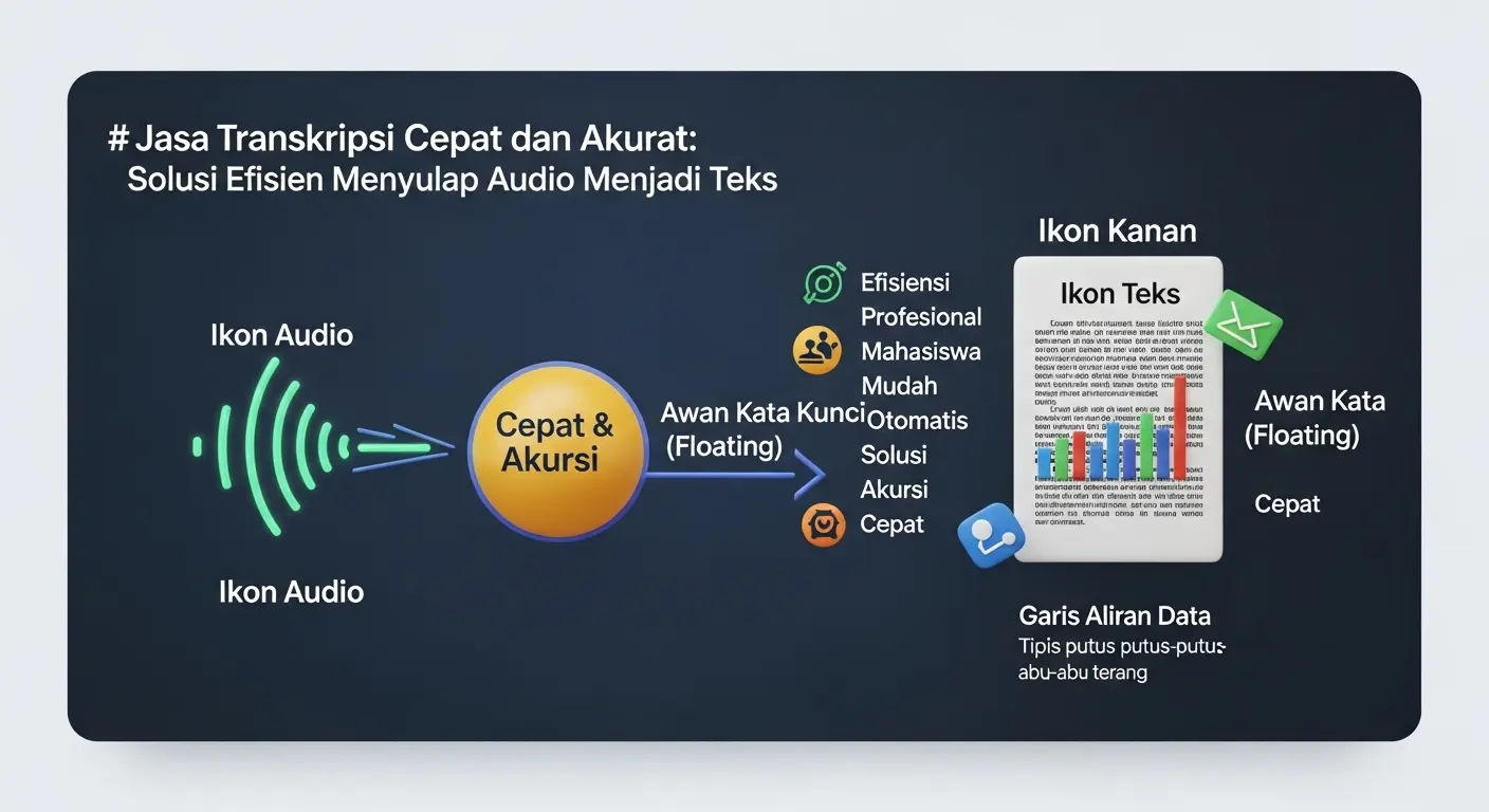 Jasa Transkripsi Cepat dan Akurat: Solusi Efisien untuk Menyulap Audio Menjadi Teks